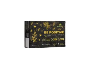 Be Positive (5 mg CBD, 3 mg CBG) Extract Complex Hemp King – 15 kapsułek